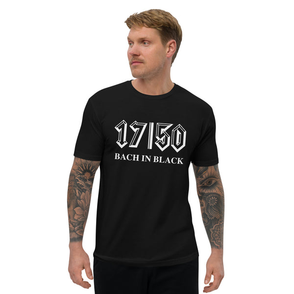Bach in Black - Men's Short Sleeve T-shirt