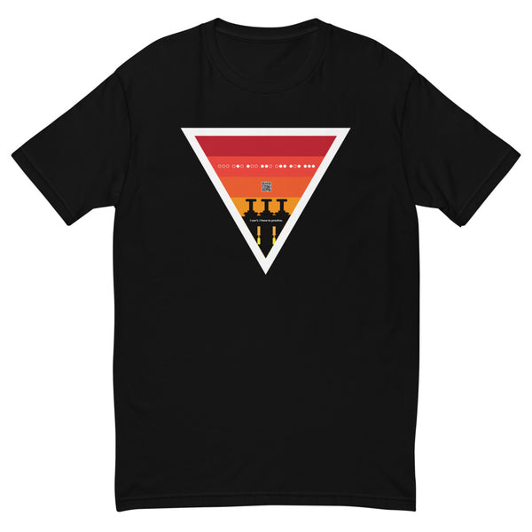 ICIH2P - Brass Valves - Warm Triangle - Men's Short Sleeve T-shirt