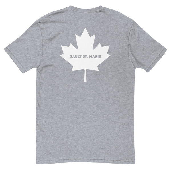 Soo Saint Marie (Maple Leaf Back) - Men's Short Sleeve T-shirt