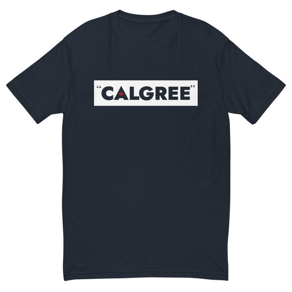 Calgree - Men's Short Sleeve T-shirt (Maple Leaf Back)