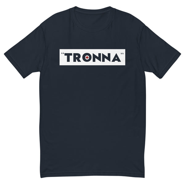 Tronna (Toronto Map Back) - Men's Short Sleeve T-shirt