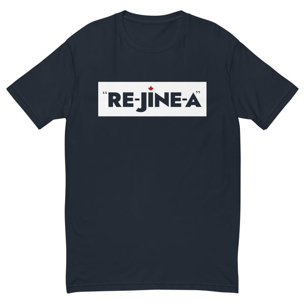 Re-jine-a (Maple Leaf Back) - Men's Short Sleeve T-shirt