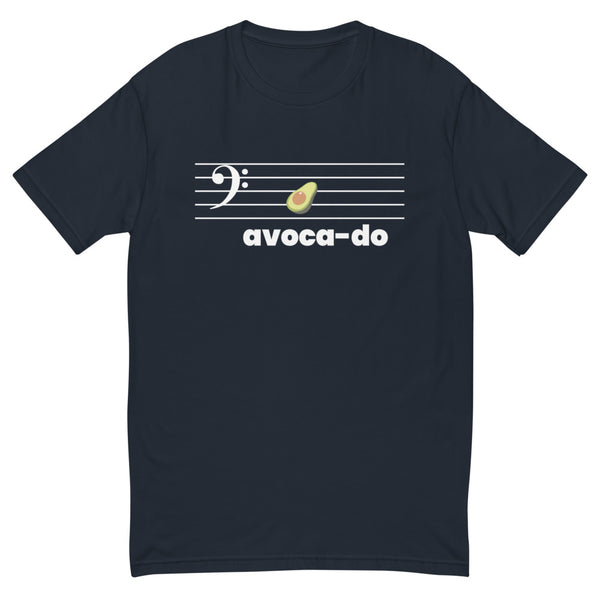 Avoca-do - Bass Clef - Men's Short Sleeve T-shirt