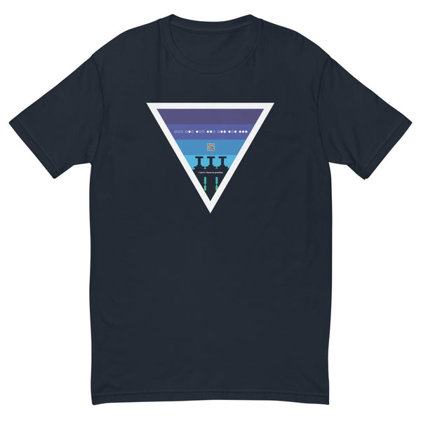 ICIH2P - Brass Valves - Cool Triangle - Men's Short Sleeve T-shirt