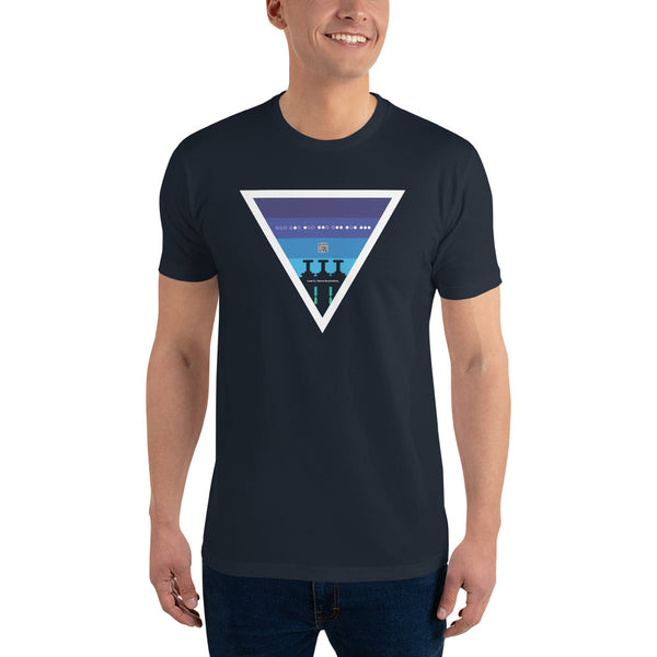 ICIH2P - Brass Valves - Cool Triangle - Men's Short Sleeve T-shirt