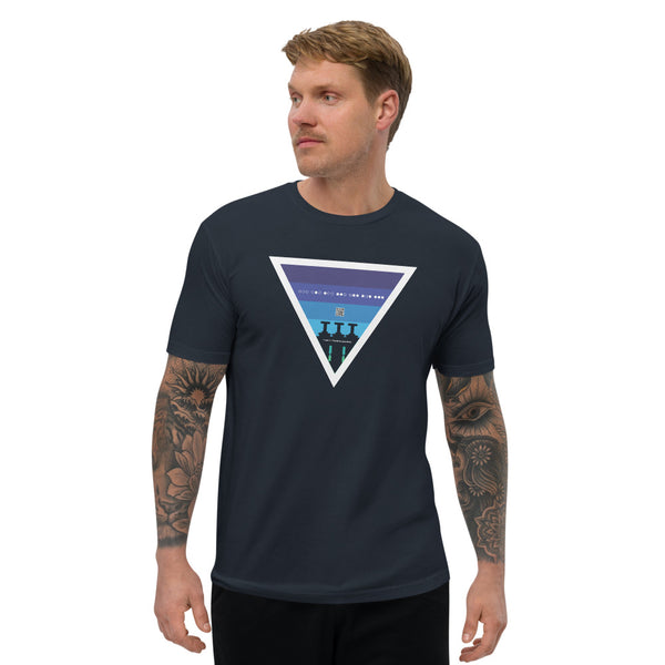 ICIH2P - Brass Valves - Cool Triangle - Men's Short Sleeve T-shirt