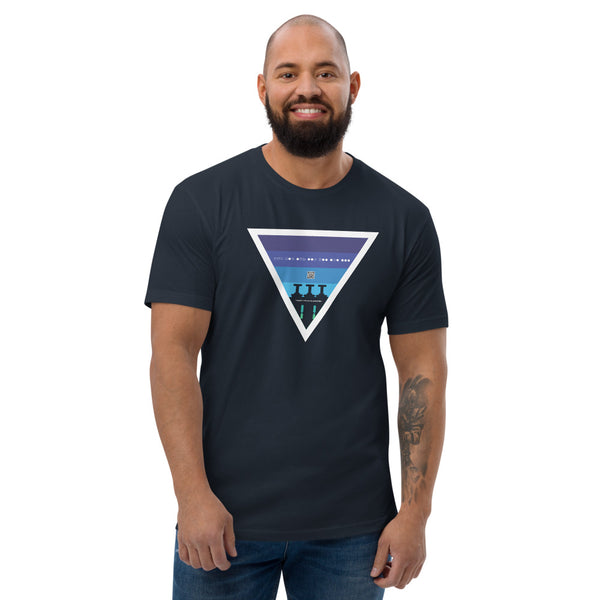 ICIH2P - Brass Valves - Cool Triangle - Men's Short Sleeve T-shirt