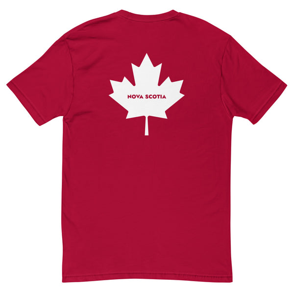 Nova Skosha (Maple Leaf Back) - Men's Short Sleeve T-shirt
