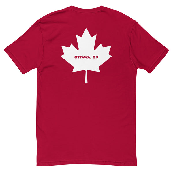 Odawa (Maple Leaf Back) - Men's Short Sleeve T-shirt