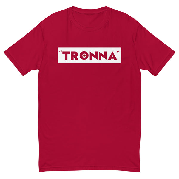Tronna (Toronto Map Back) - Men's Short Sleeve T-shirt
