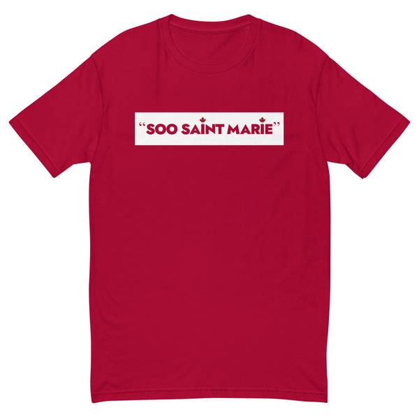 Soo Saint Marie (Maple Leaf Back) - Men's Short Sleeve T-shirt