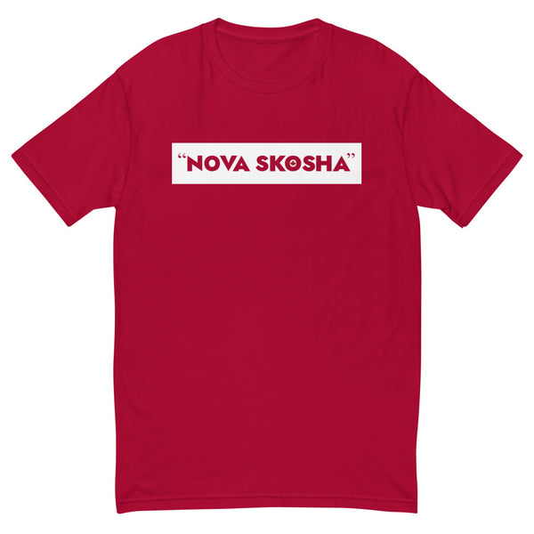 Nova Skosha (Map Back) - Men's Short Sleeve T-shirt