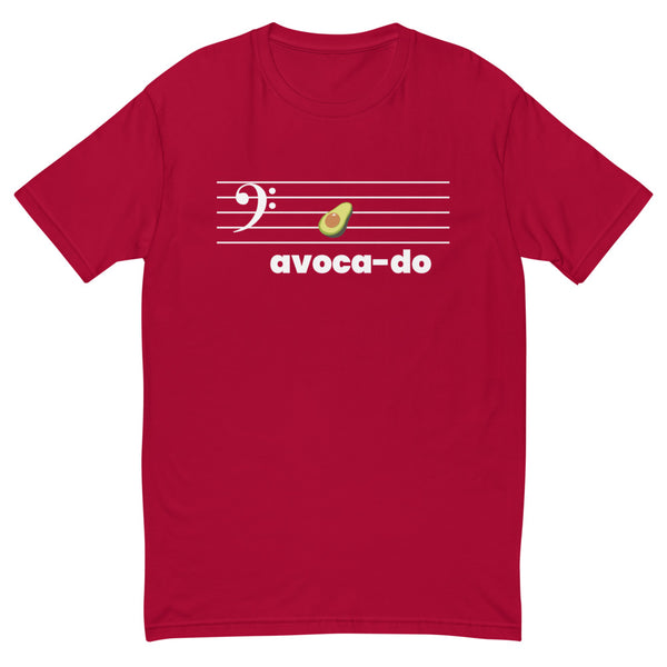 Avoca-do - Bass Clef - Men's Short Sleeve T-shirt