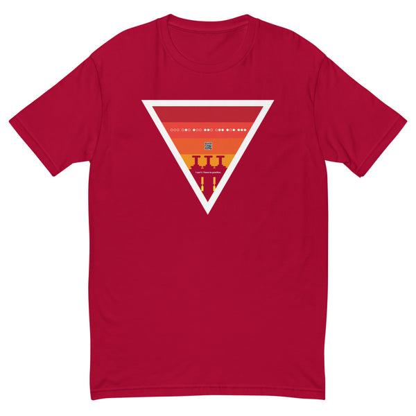 ICIH2P - Brass Valves - Warm Triangle - Men's Short Sleeve T-shirt