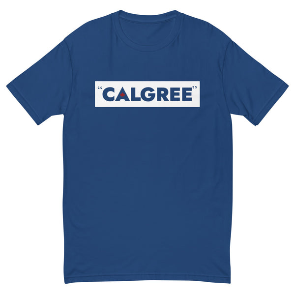 Calgree - Men's Short Sleeve T-shirt (Maple Leaf Back)