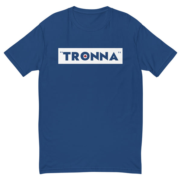 Tronna (Toronto Map Back) - Men's Short Sleeve T-shirt