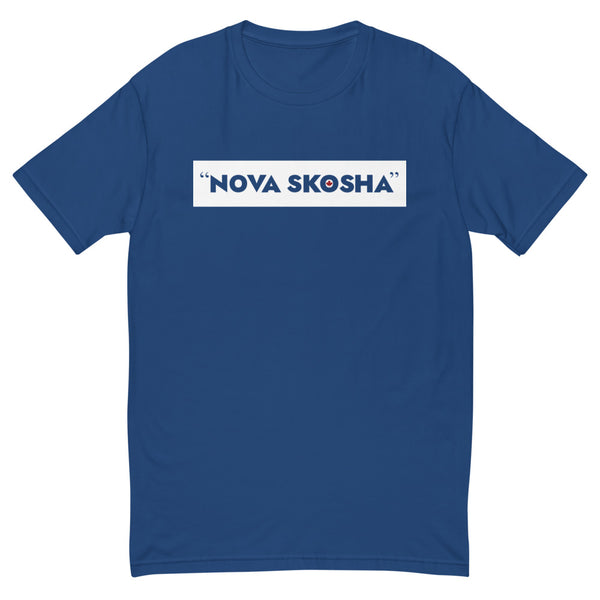 Nova Skosha (Map Back) - Men's Short Sleeve T-shirt