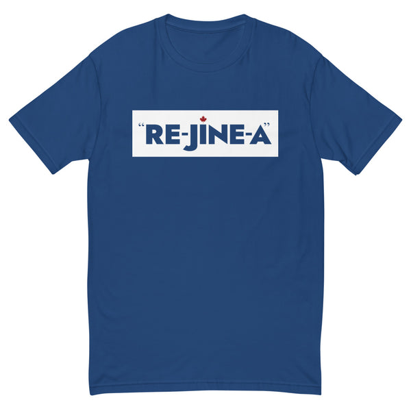 Re-jine-a (Maple Leaf Back) - Men's Short Sleeve T-shirt