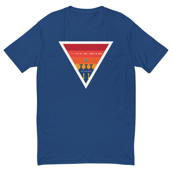 ICIH2P - Brass Valves - Warm Triangle - Men's Short Sleeve T-shirt