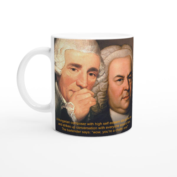 I love bar talk! - White 11oz Ceramic Mug