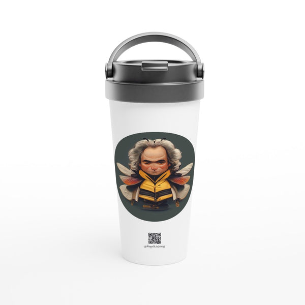 Bee-Thoven 15oz Stainless Steel Travel Mug