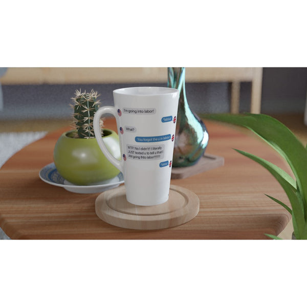 U in Labour (UK) 17oz Ceramic Mug