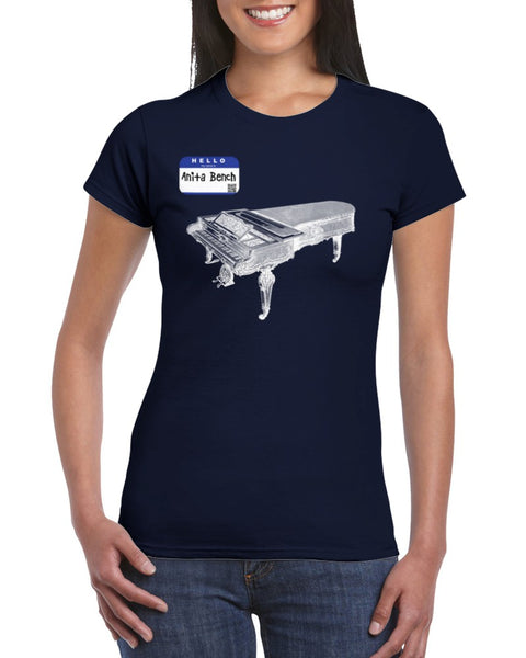 Anita Bench Womens Crewneck T-shirt