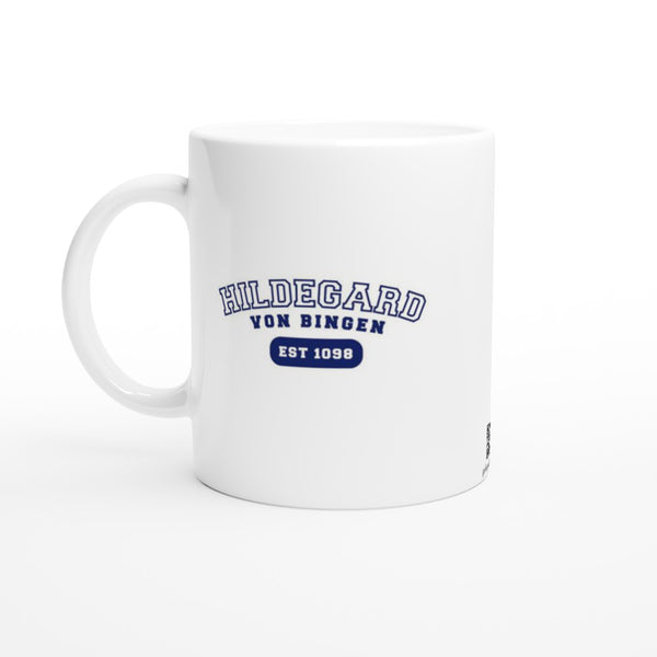 Hildegard von Bingen - US College Style 11oz Mug - White