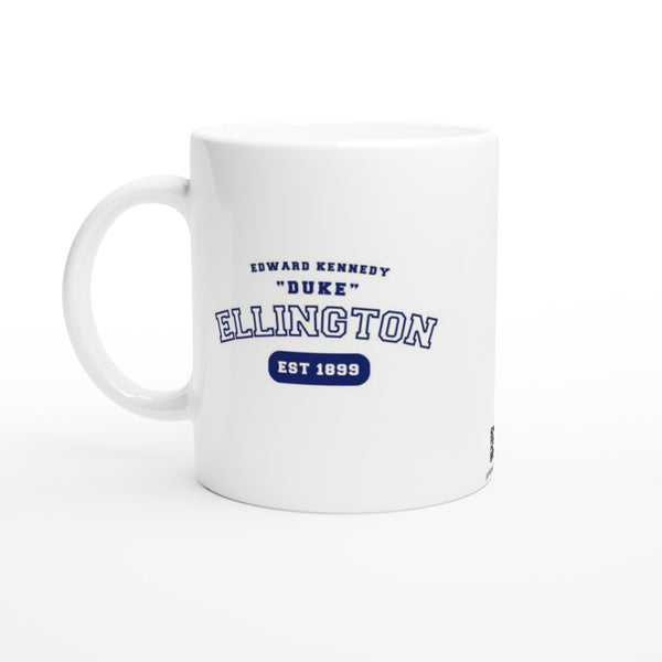 Duke Ellington - US College Style 11oz Mug - White