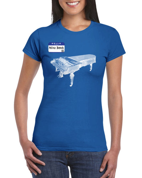 Anita Bench Womens Crewneck T-shirt