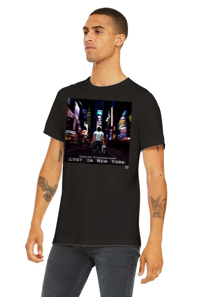 Lost in New York Double-sided Crewneck T-shirt