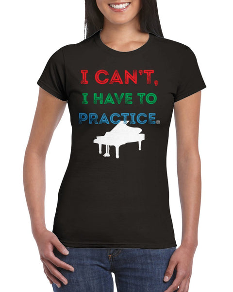 icantihavetopractice - piano - Womens Crewneck T-shirt
