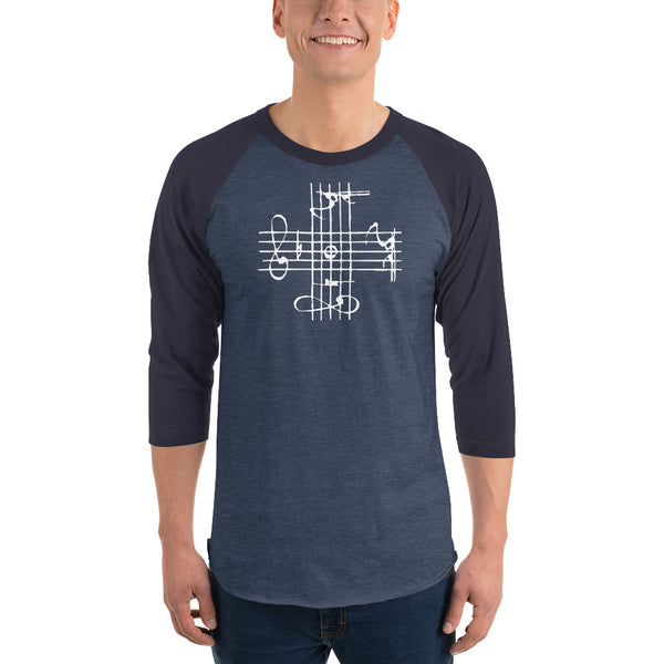 J.S. Bach Signature - 3/4 sleeve T-Shirt