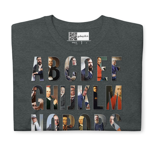 Composer Alphabet Short Sleeve T-Shirt