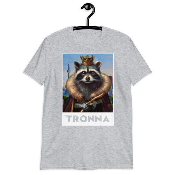 The Raccoon King of Tronna - Unisex Short-Sleeve T-Shirt