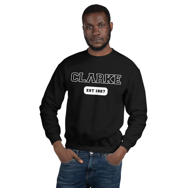 Clarke - College Style - Unisex Sweatshirt