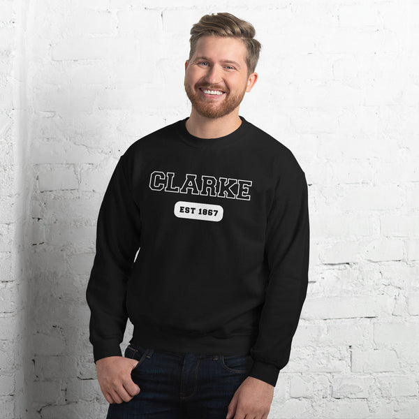 Clarke - College Style - Unisex Sweatshirt