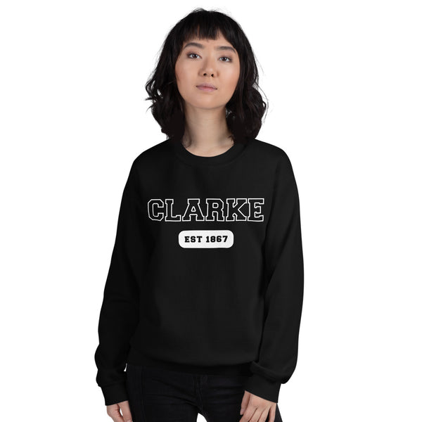Clarke - College Style - Unisex Sweatshirt