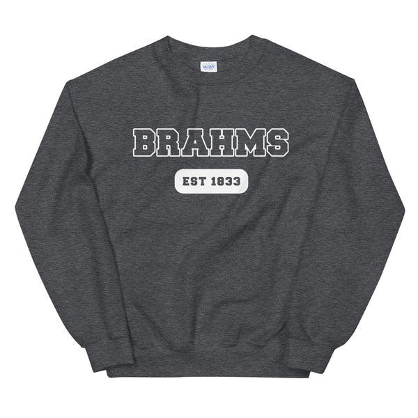 Brahms - College Style - Unisex Sweatshirt