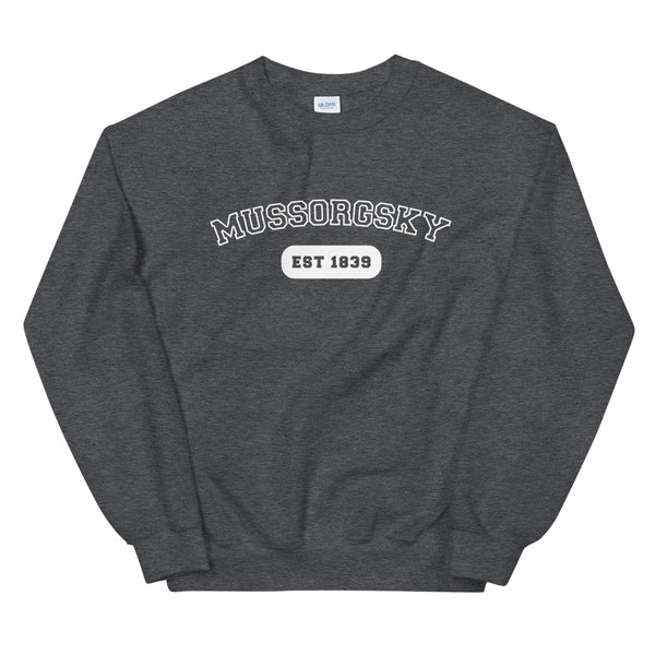 Mussorgsky - College Style - Unisex Sweatshirt