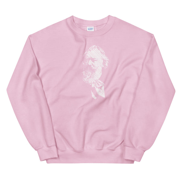 Johannes Brahms - Tiny Text Portrait - Sweatshirt