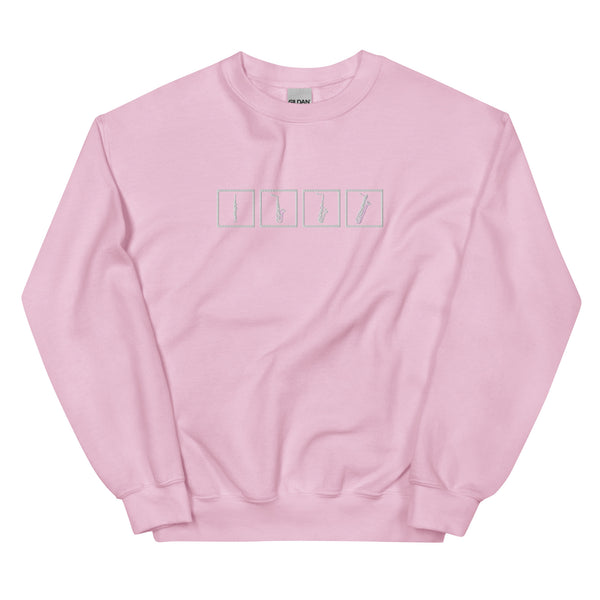 Saxophone Quartet - Embroidered Sweatshirt