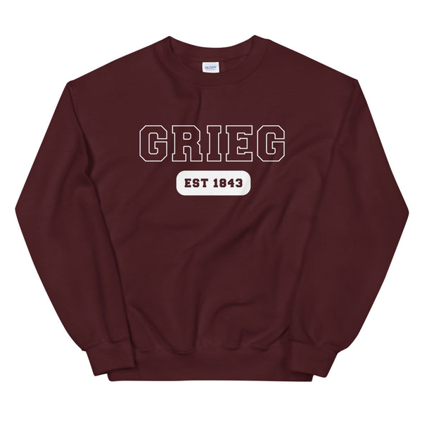Grieg - College Style - Unisex Sweatshirt