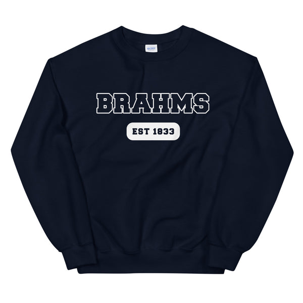 Brahms - College Style - Unisex Sweatshirt