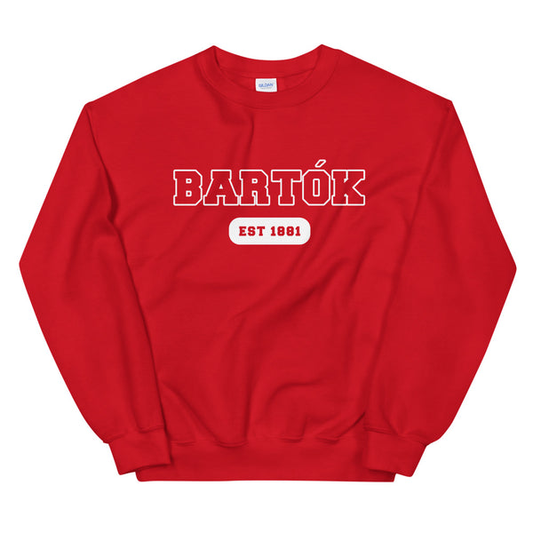 Bartók - College Style - Unisex Sweatshirt