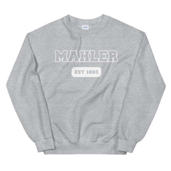 Mahler - College Style - Unisex Sweatshirt