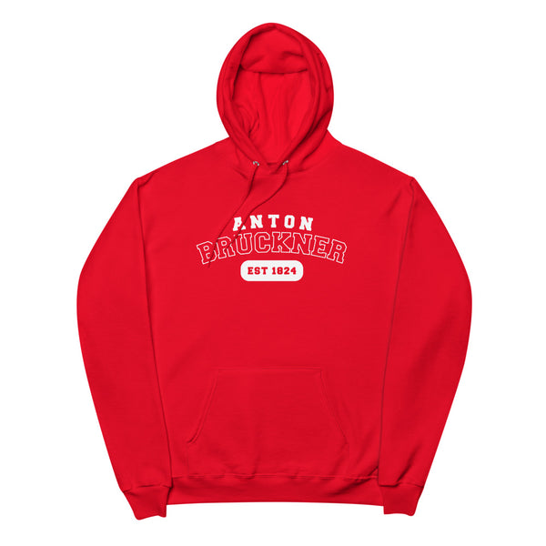 Anton Bruckner - US College Style Fleece Hoodie