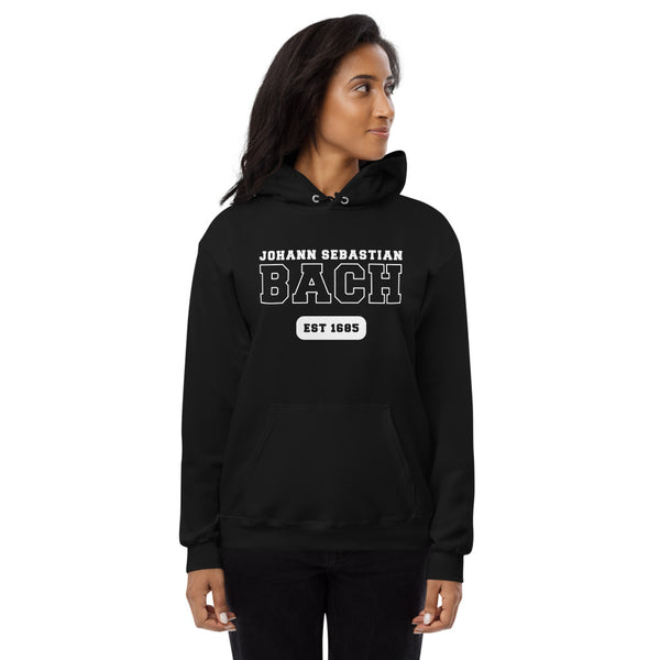 Bach - US College Style Fleece Hoodie