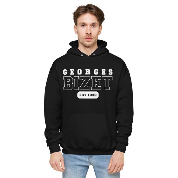 Georges Bizet - US College Style Fleece Hoodie