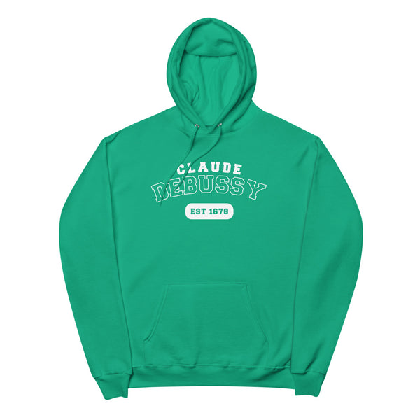 Debussy - US College Style Fleece Hoodie